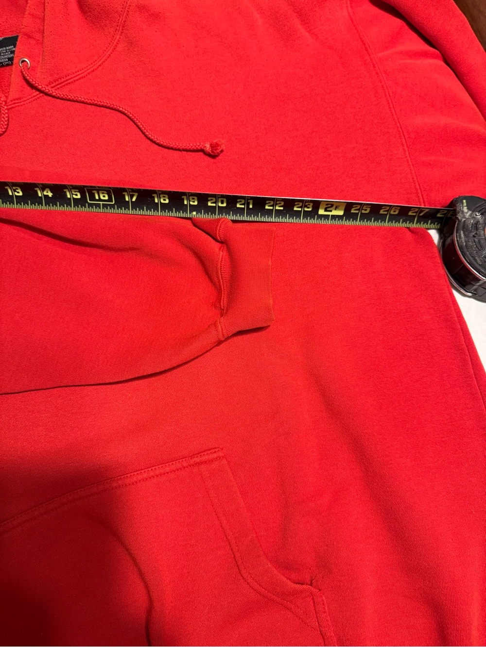 Vintage Hurley Red Men's Hoodie XL - Picture 12 of 12